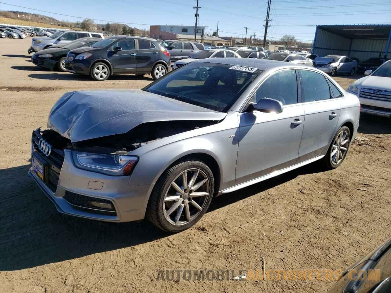 WAUFFAFL7GN007151 AUDI A4 2016