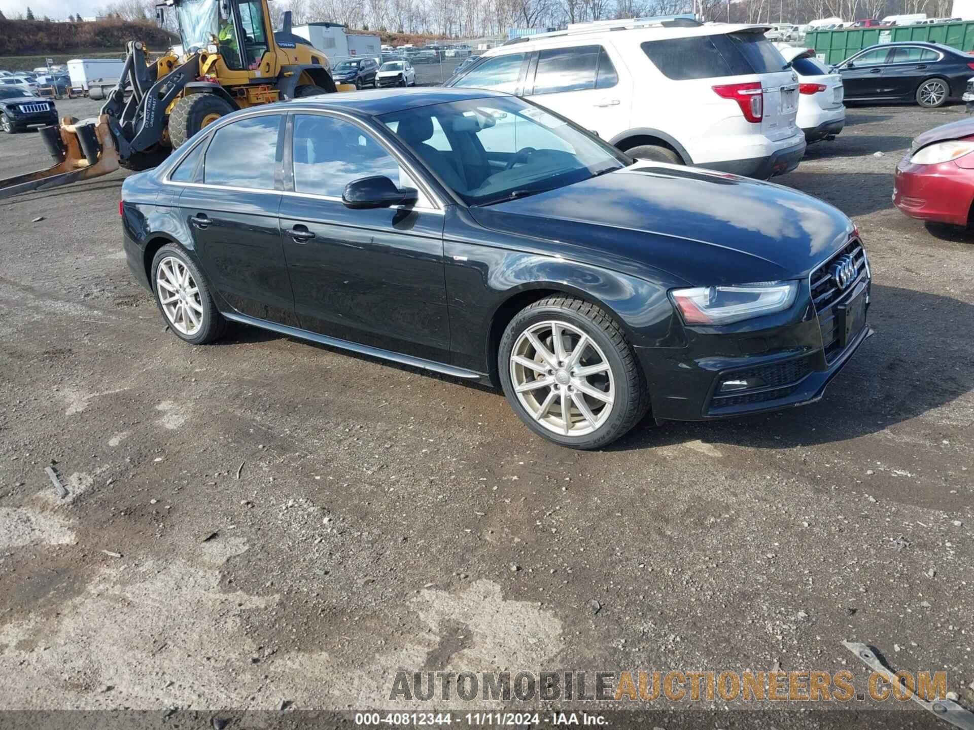 WAUFFAFL7GN009238 AUDI A4 2016