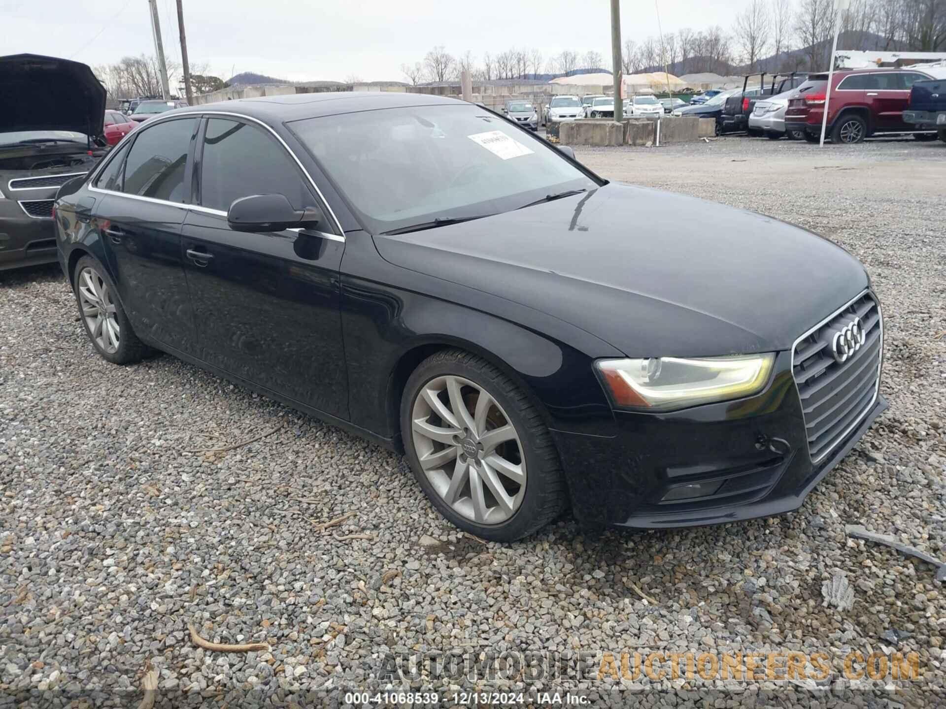 WAUFFAFL8DN014296 AUDI A4 2013