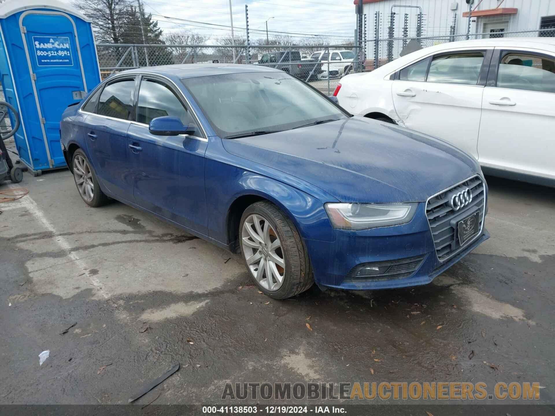 WAUFFAFL8DN017442 AUDI A4 2013