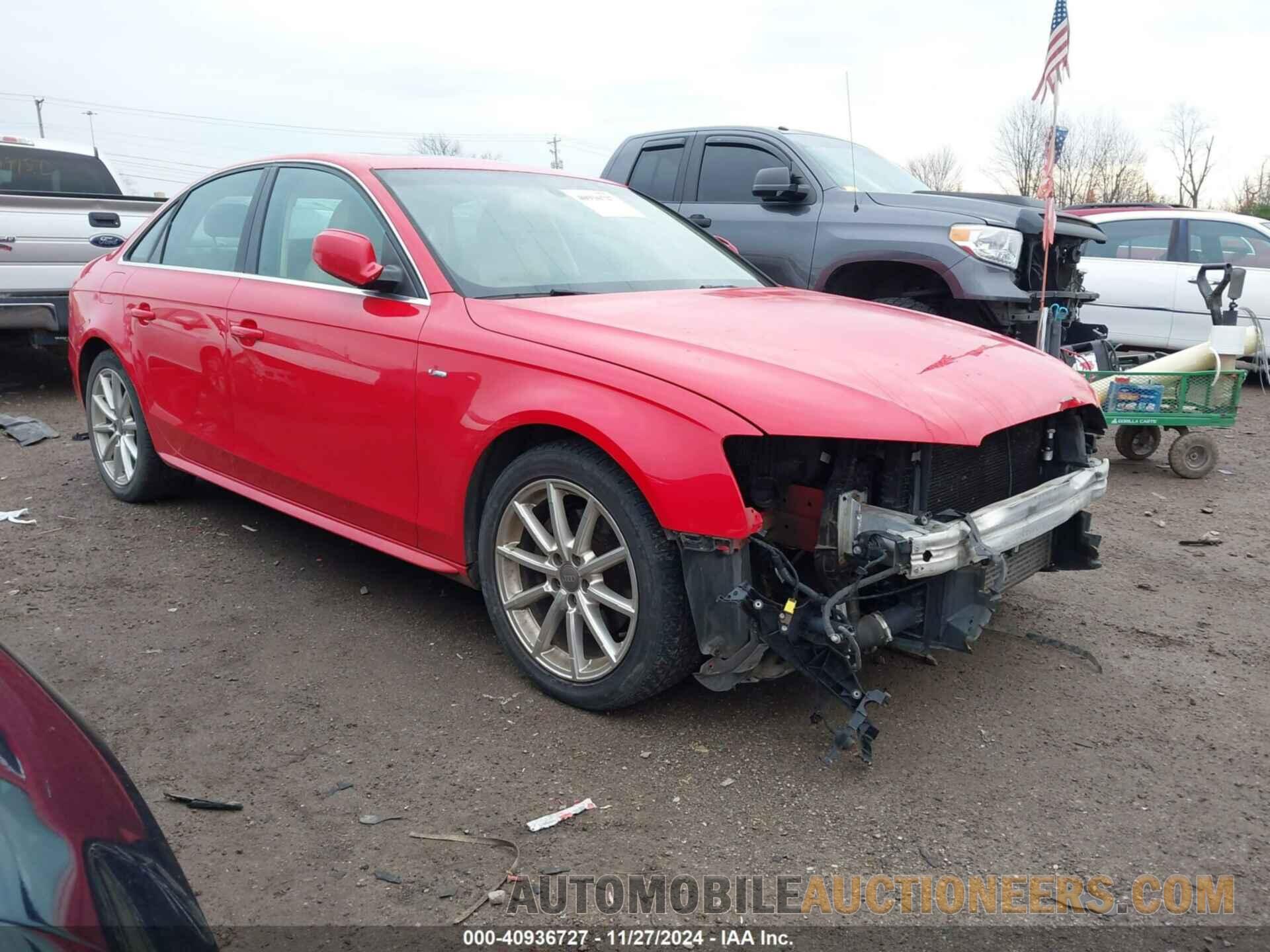 WAUFFAFL8EN001551 AUDI A4 2014