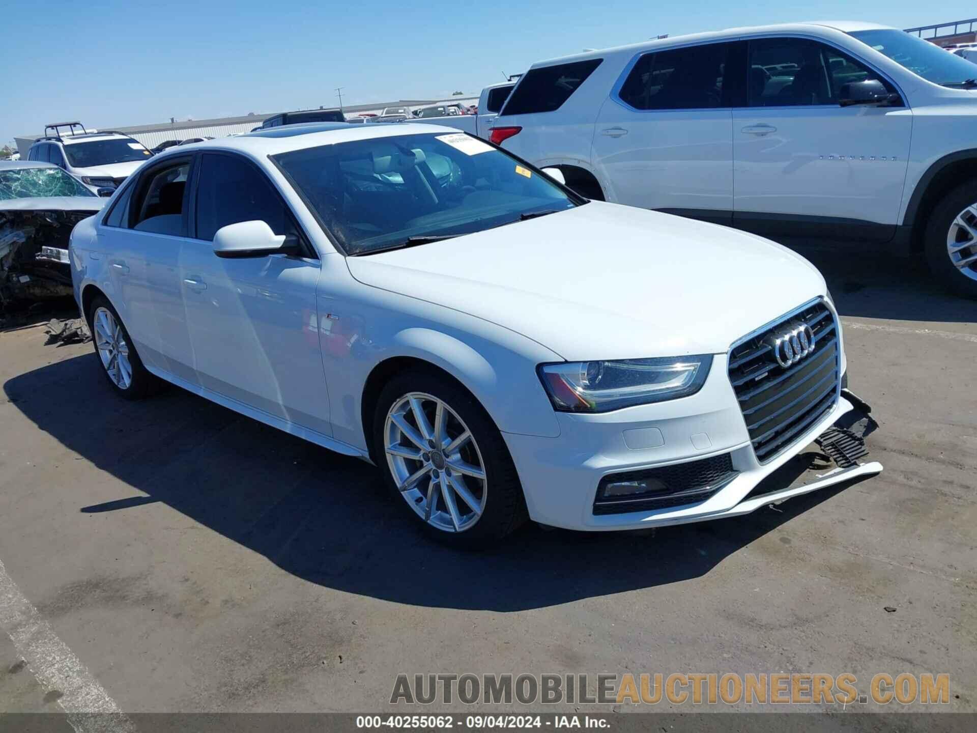 WAUFFAFL8FN016844 AUDI A4 2015