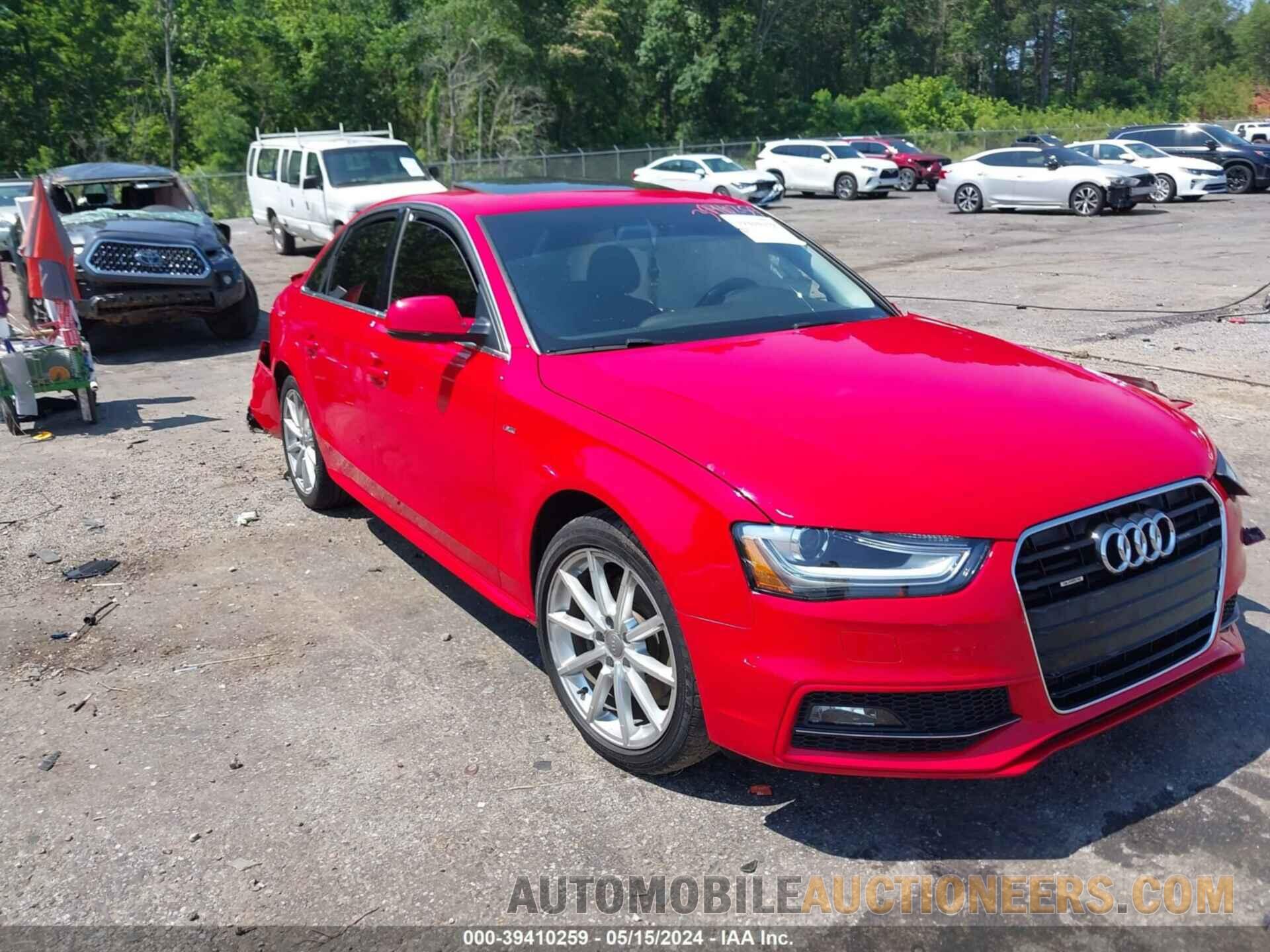 WAUFFAFL8FN040156 AUDI A4 2015