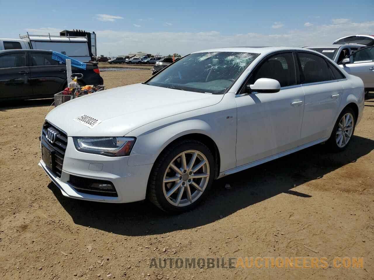 WAUFFAFL8GN007398 AUDI A4 2016