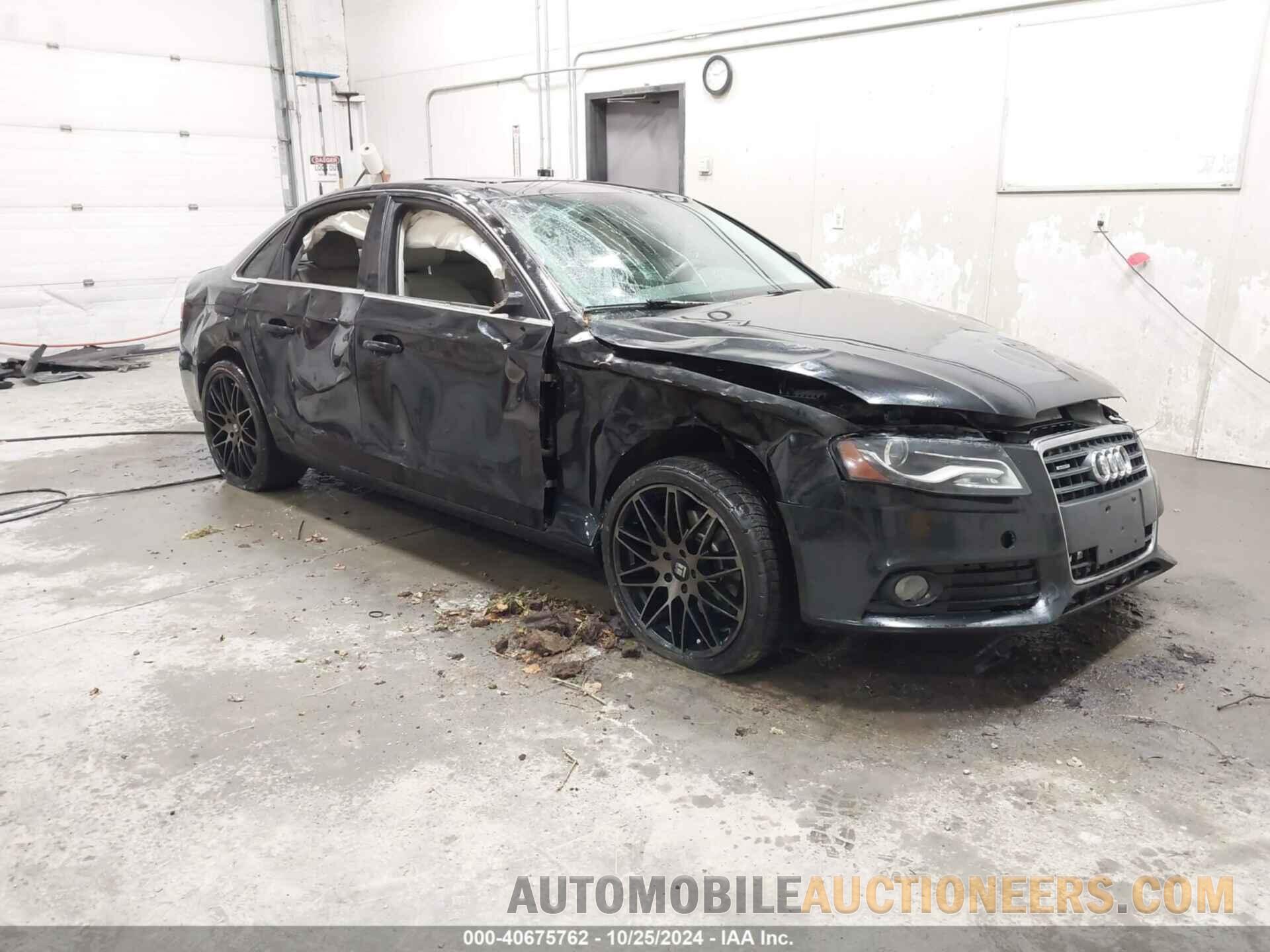 WAUFFAFL9BA063544 AUDI A4 2011