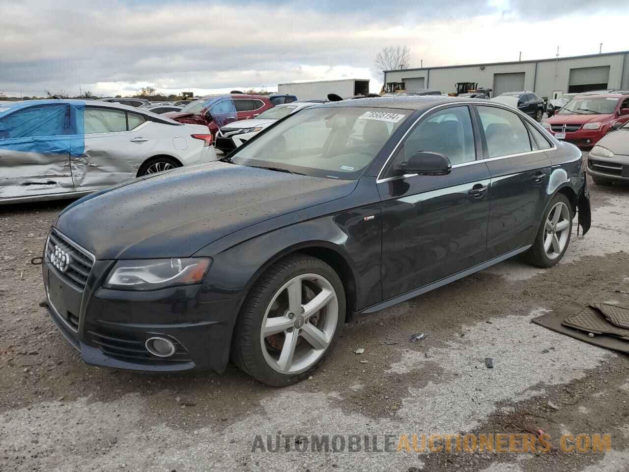 WAUFFAFL9CA035826 AUDI A4 2012