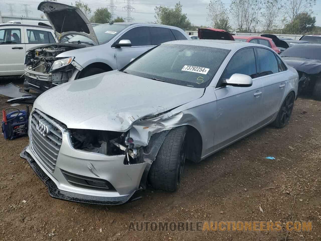 WAUFFAFL9DN031804 AUDI A4 2013