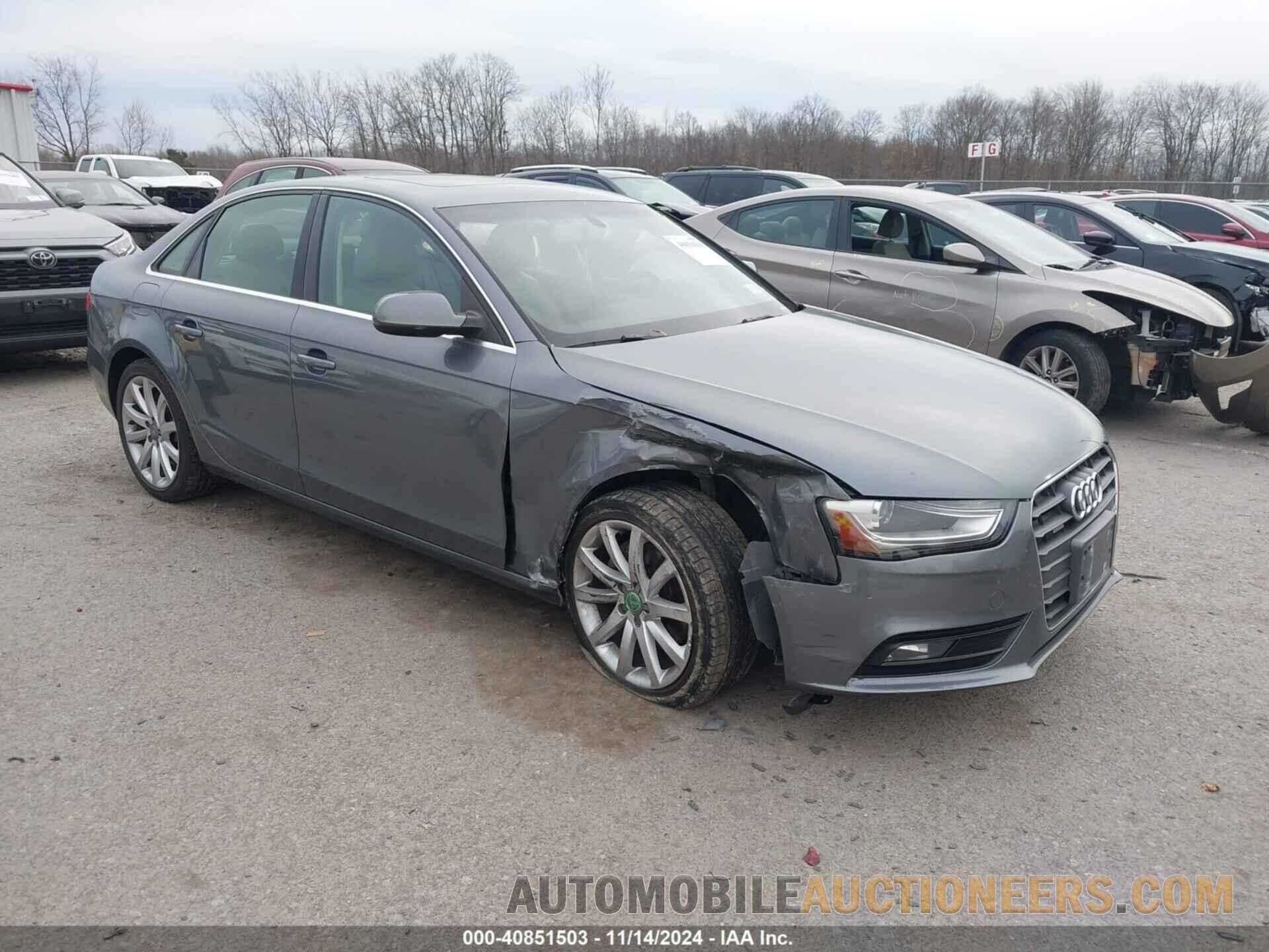 WAUFFAFL9DN050529 AUDI A4 2013