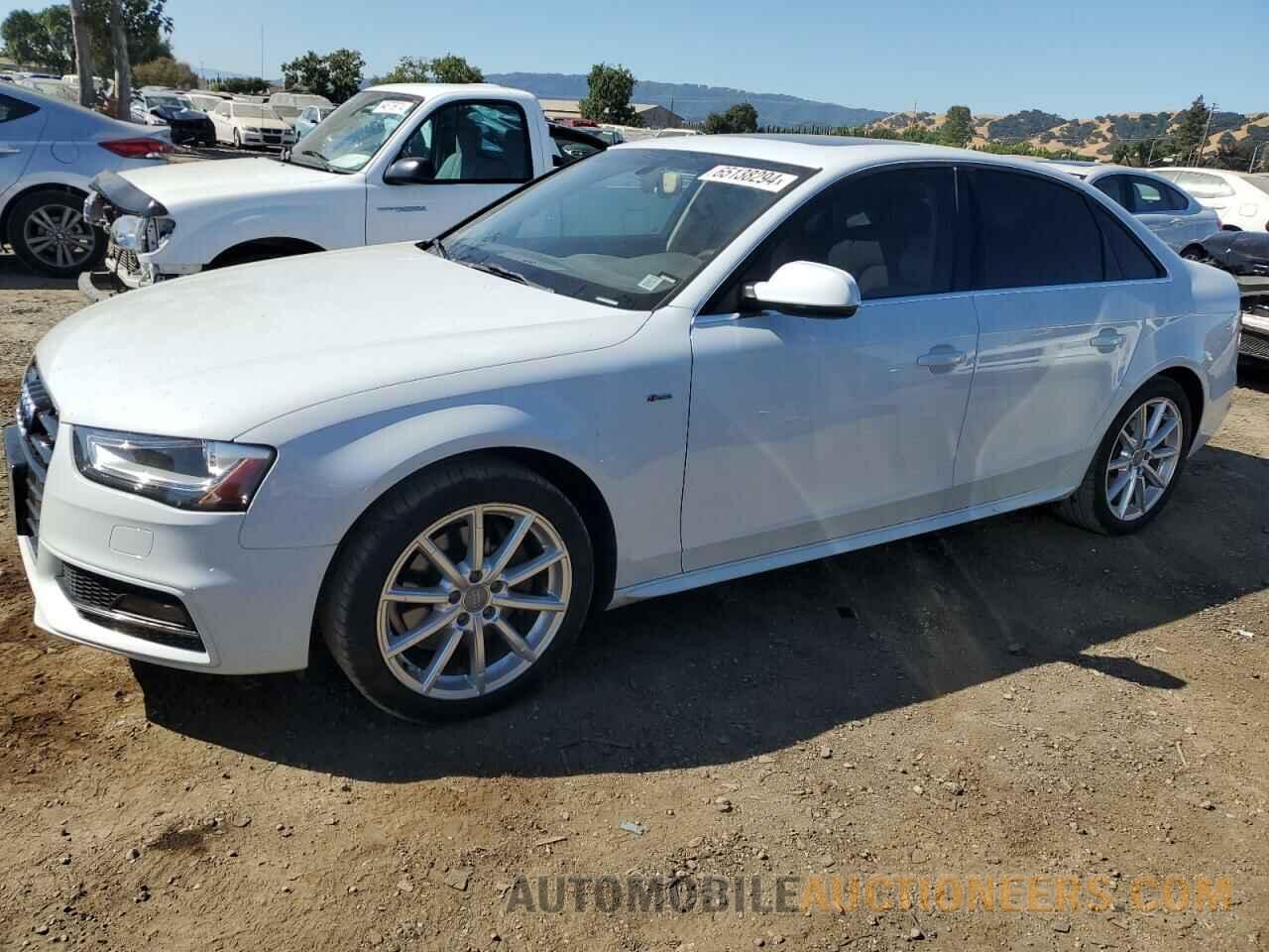 WAUFFAFL9FN025147 AUDI A4 2015