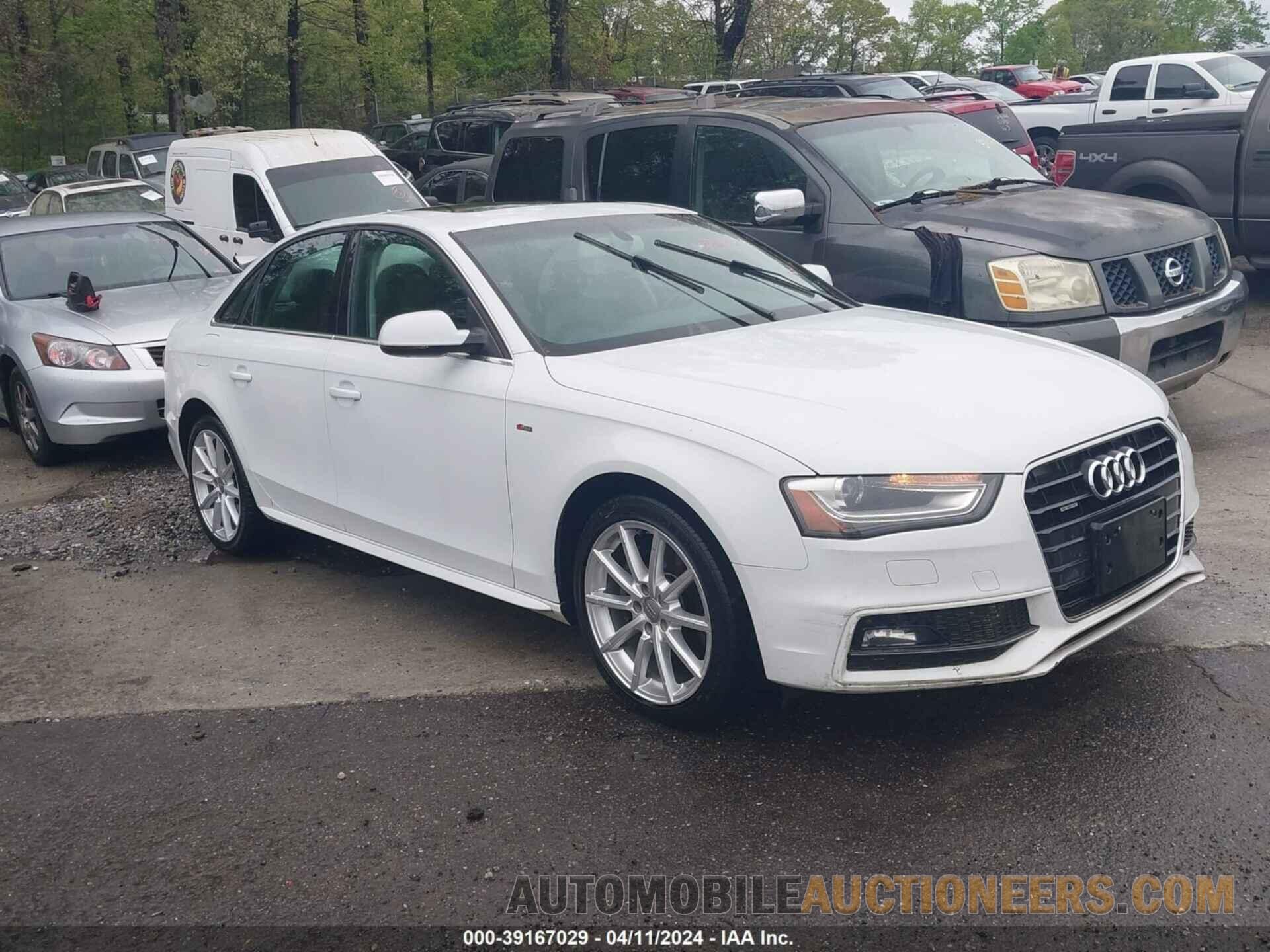 WAUFFAFL9FN025701 AUDI A4 2015