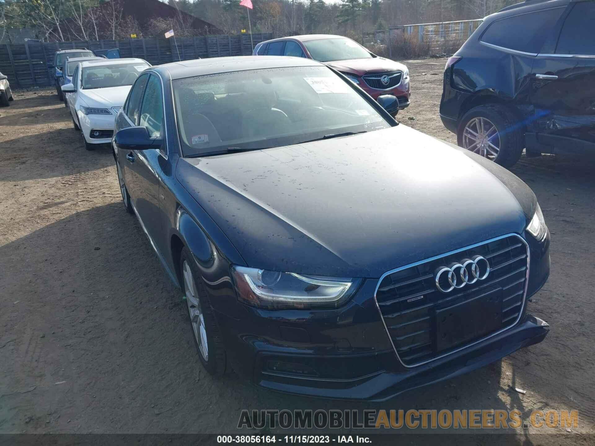 WAUFFAFL9FN037265 AUDI A4 2015