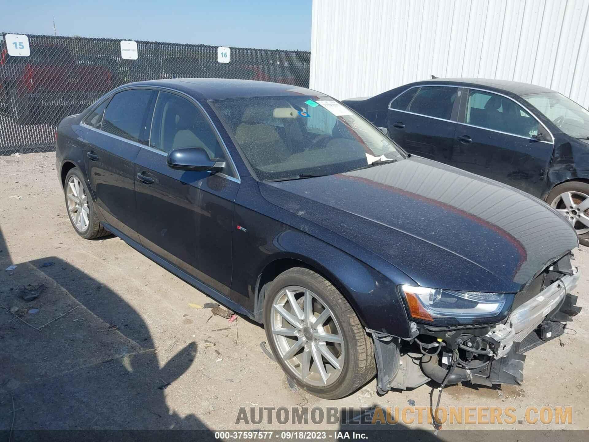 WAUFFAFL9FN040487 AUDI A4 2015