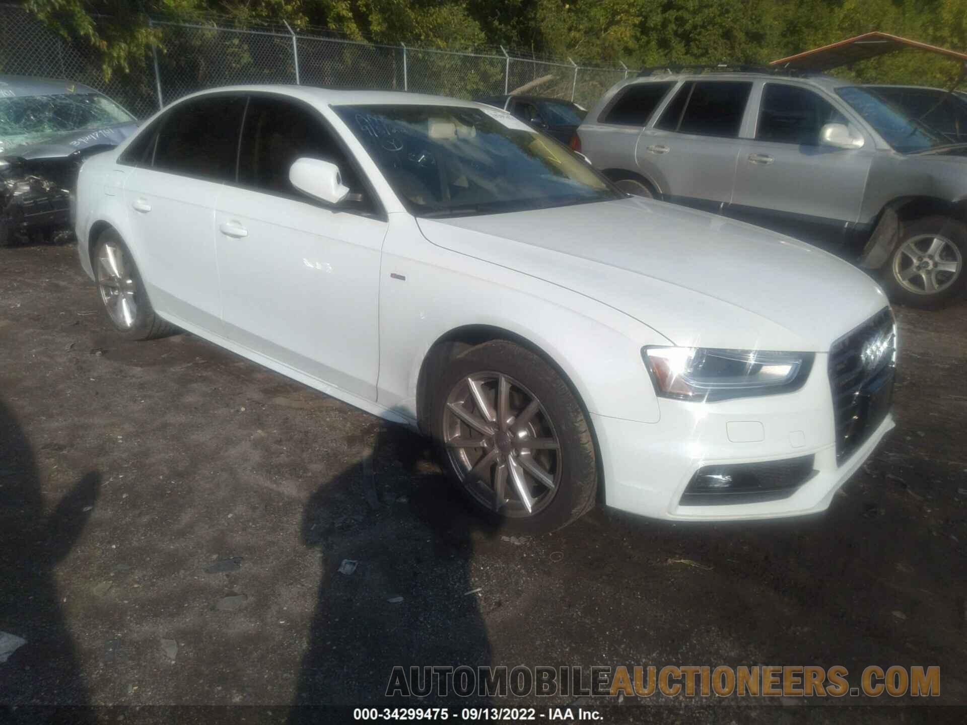 WAUFFAFL9GN007202 AUDI A4 2016