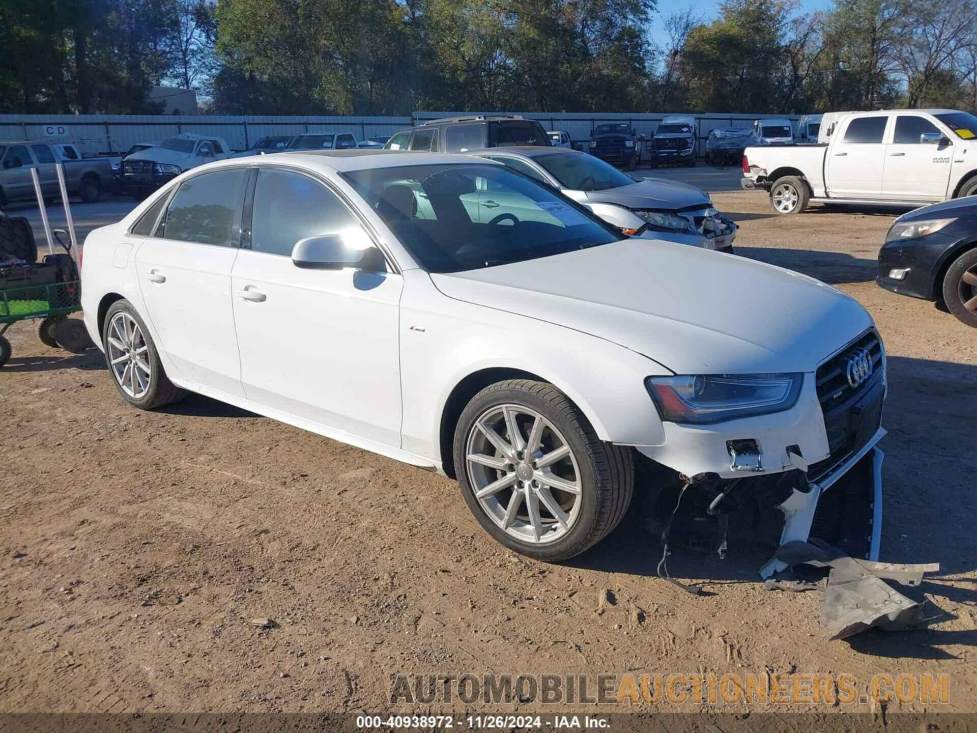 WAUFFAFL9GN009631 AUDI A4 2016