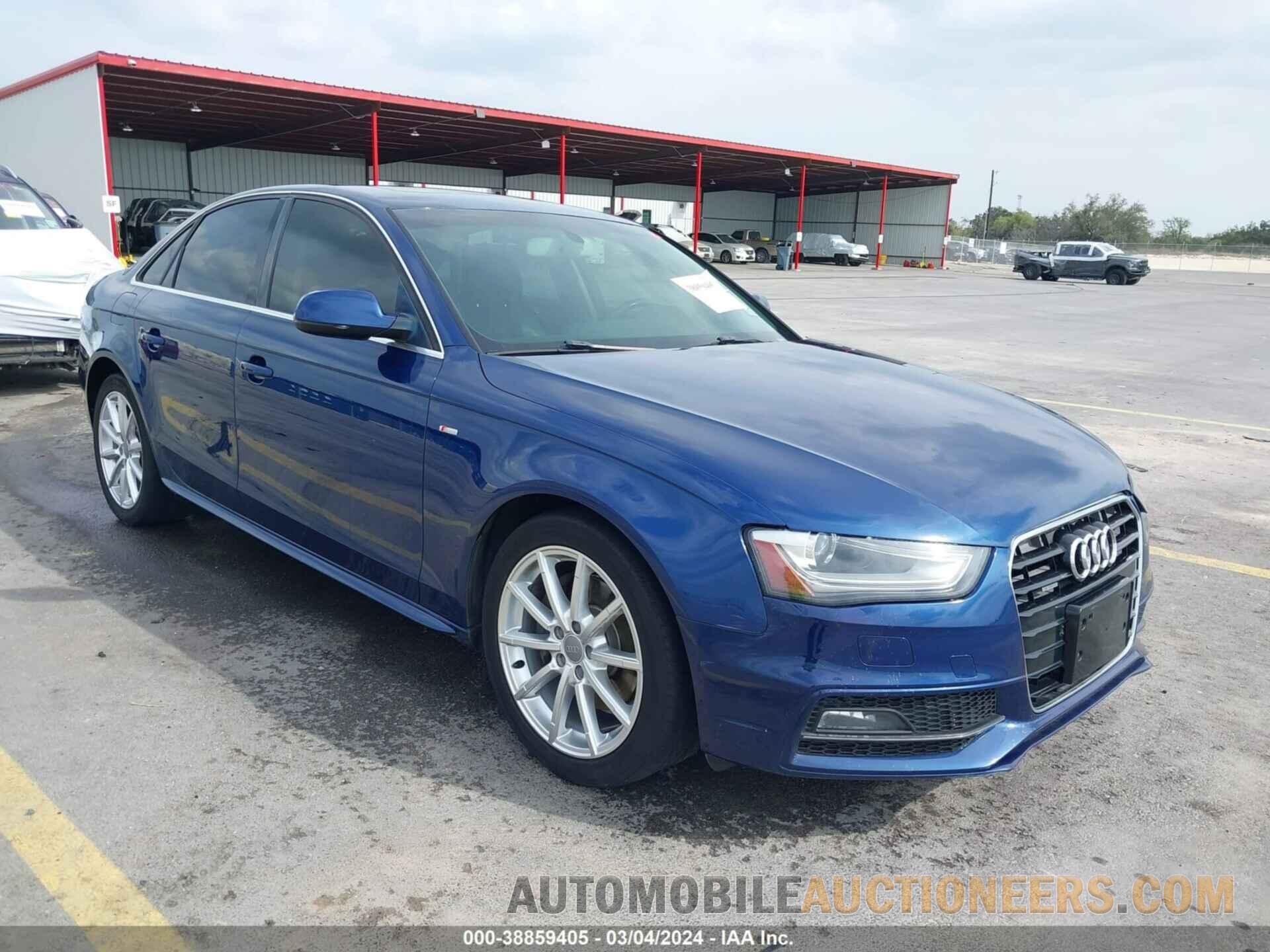 WAUFFAFL9GN014909 AUDI A4 2016