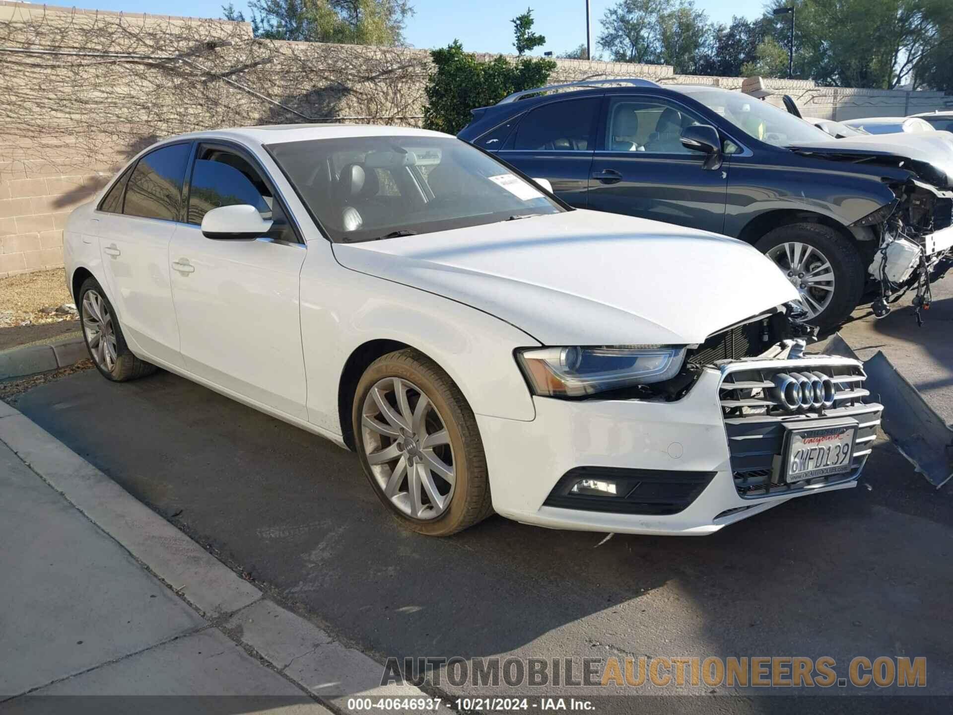 WAUFFAFLXDN003591 AUDI A4 2013