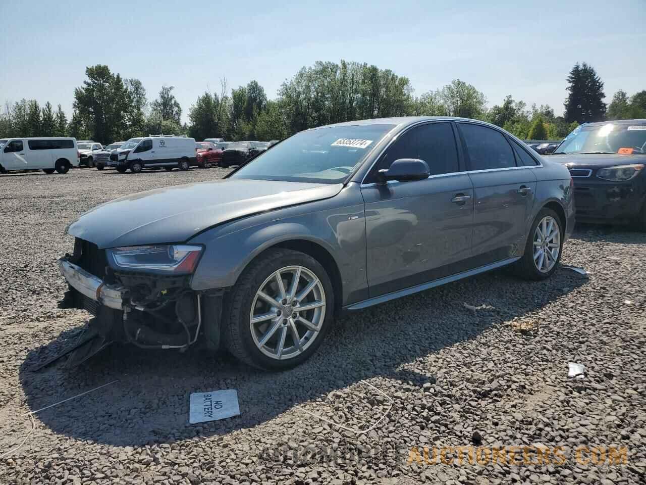 WAUFFAFLXFN026498 AUDI A4 2015