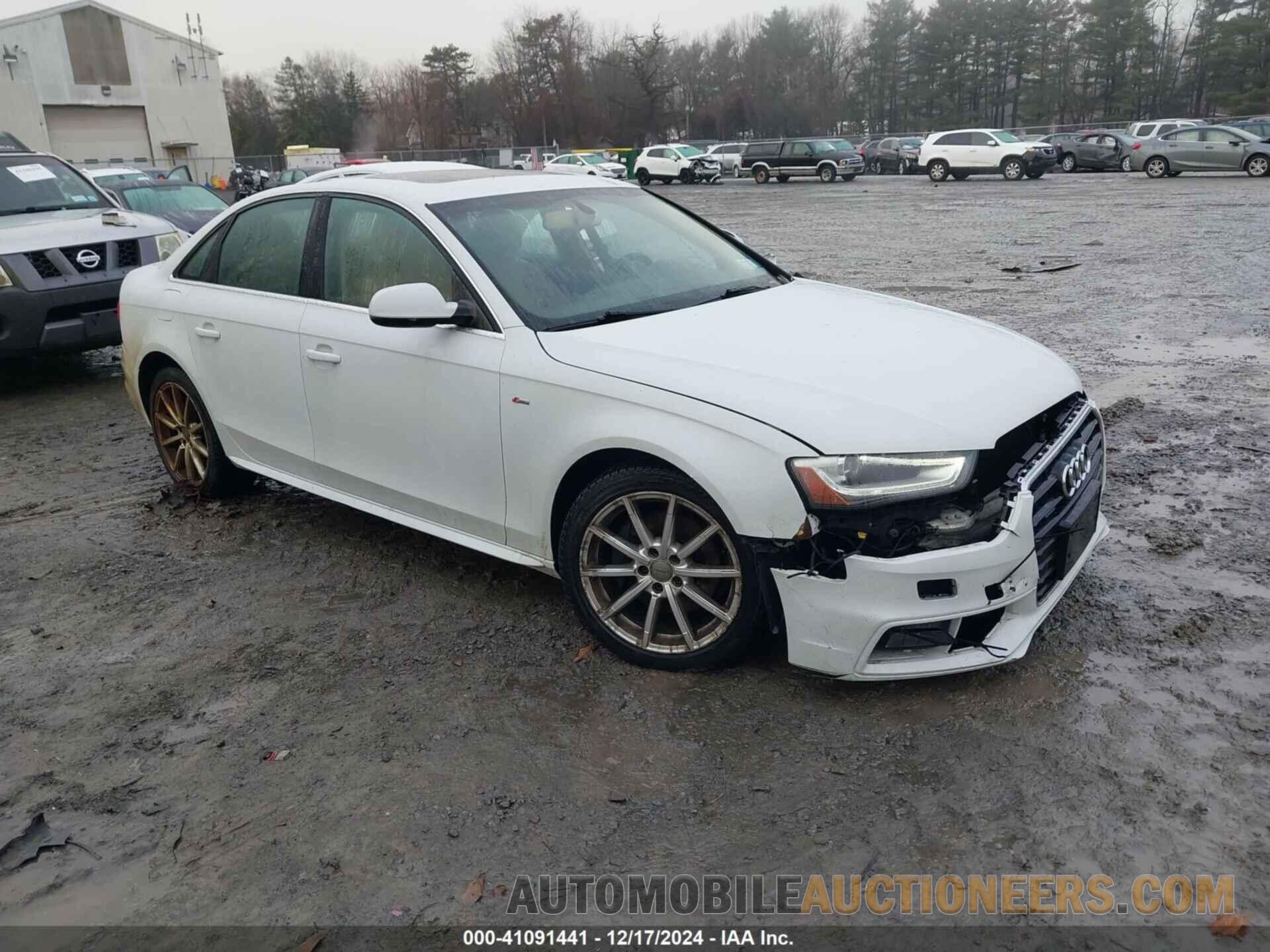 WAUFFAFLXFN041633 AUDI A4 2015