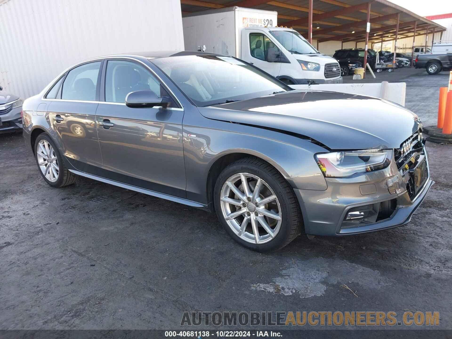 WAUFFAFLXGN012800 AUDI A4 2016