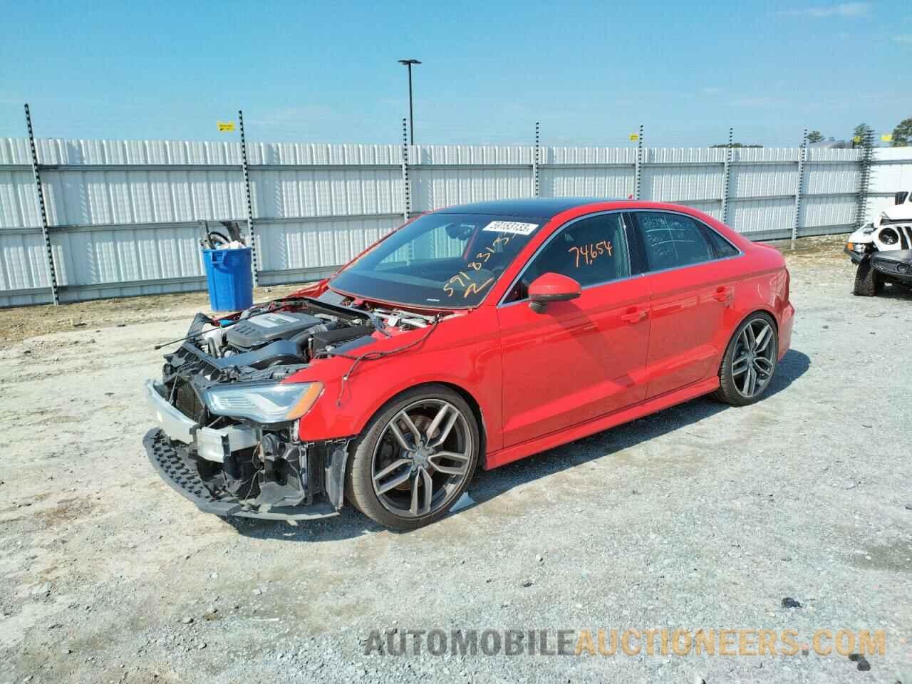 WAUFFGFF2F1069074 AUDI S3 2015