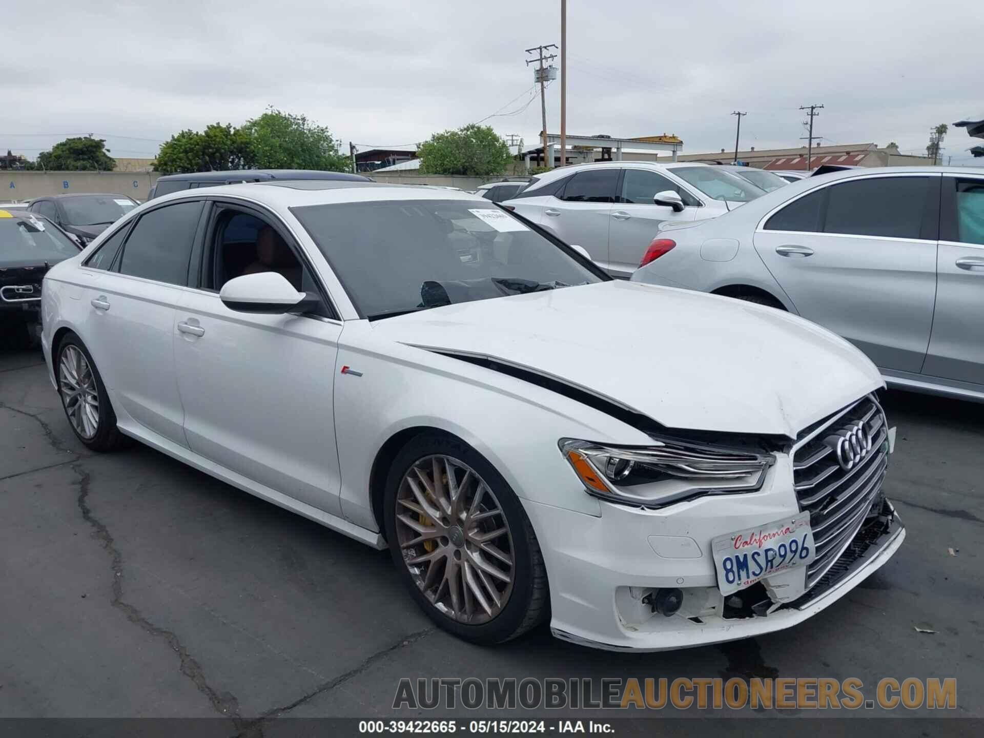 WAUFGAFC4GN001966 AUDI A6 2016