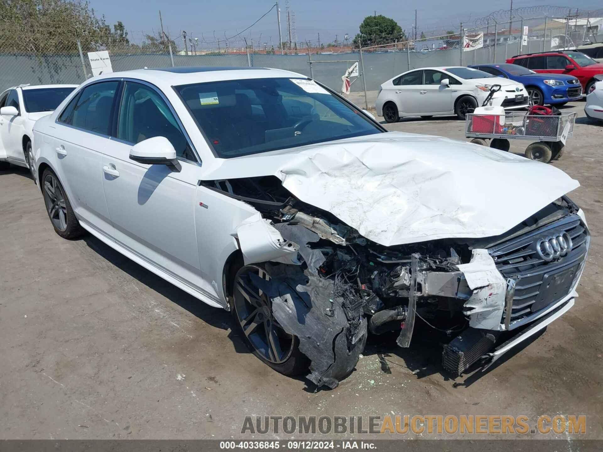 WAUFNAF40HN023575 AUDI A4 2017