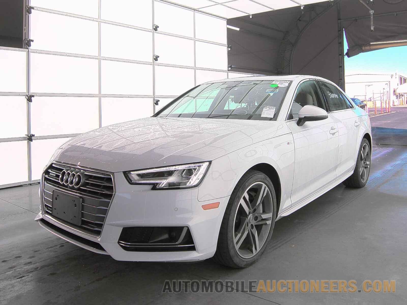 WAUFNAF40HN033474 Audi A4 Sedan 2017