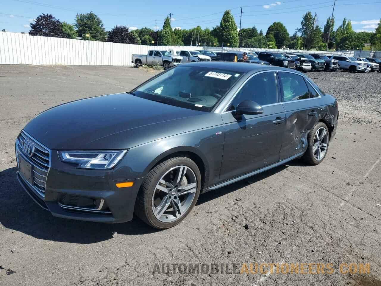 WAUFNAF40HN066796 AUDI A4 2017