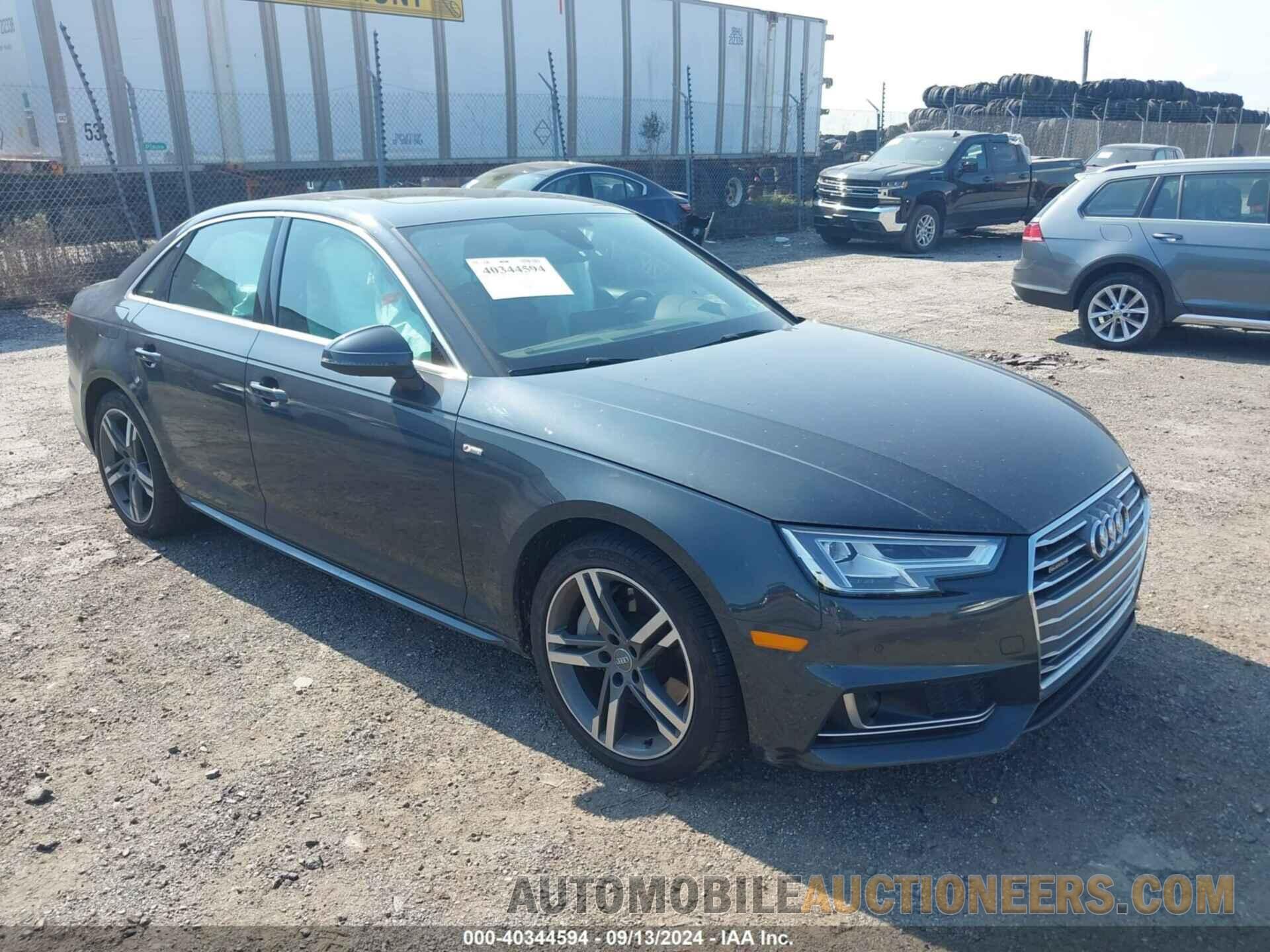 WAUFNAF41JA144631 AUDI A4 2018