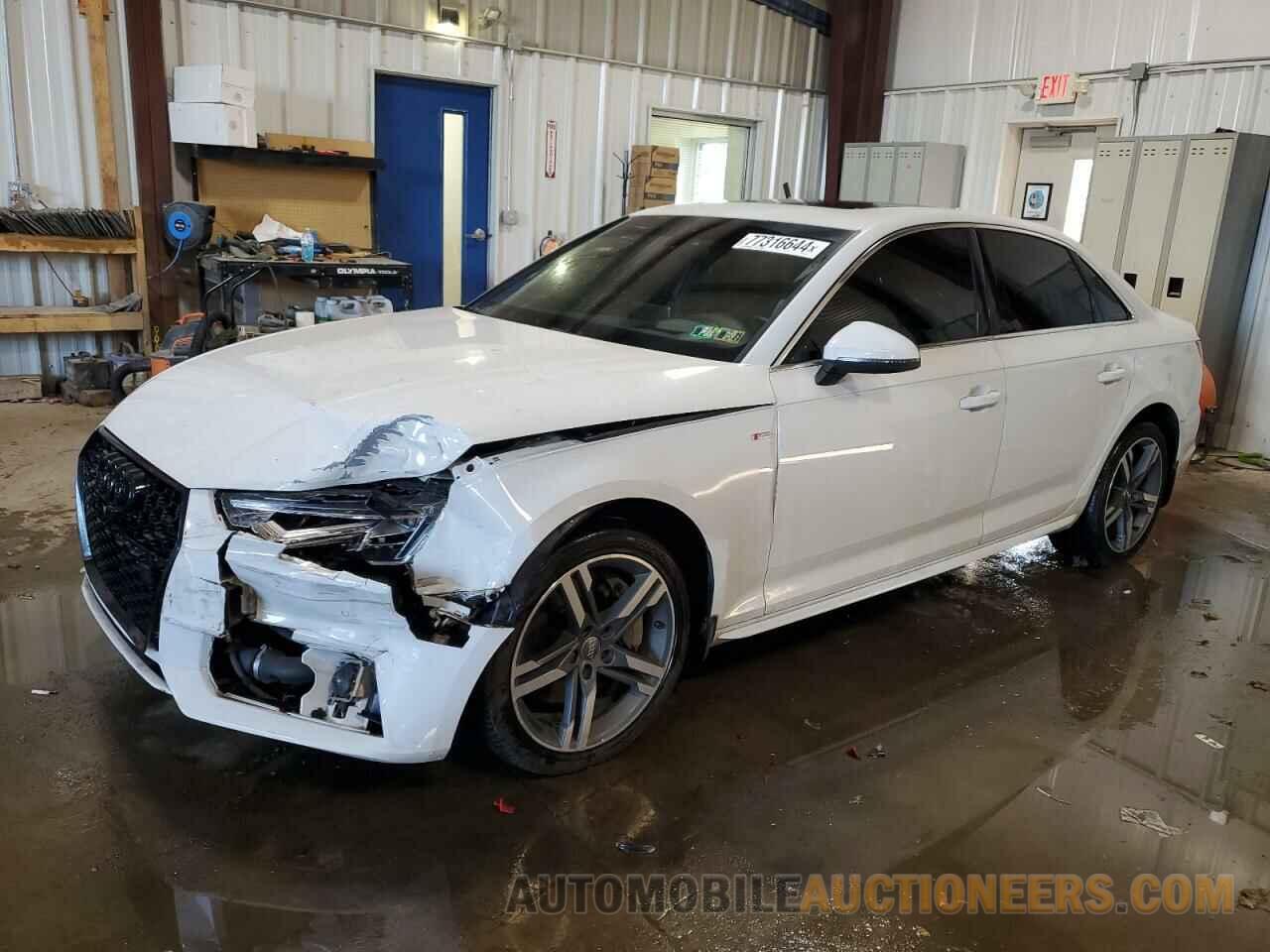 WAUFNAF43HN009802 AUDI A4 2017