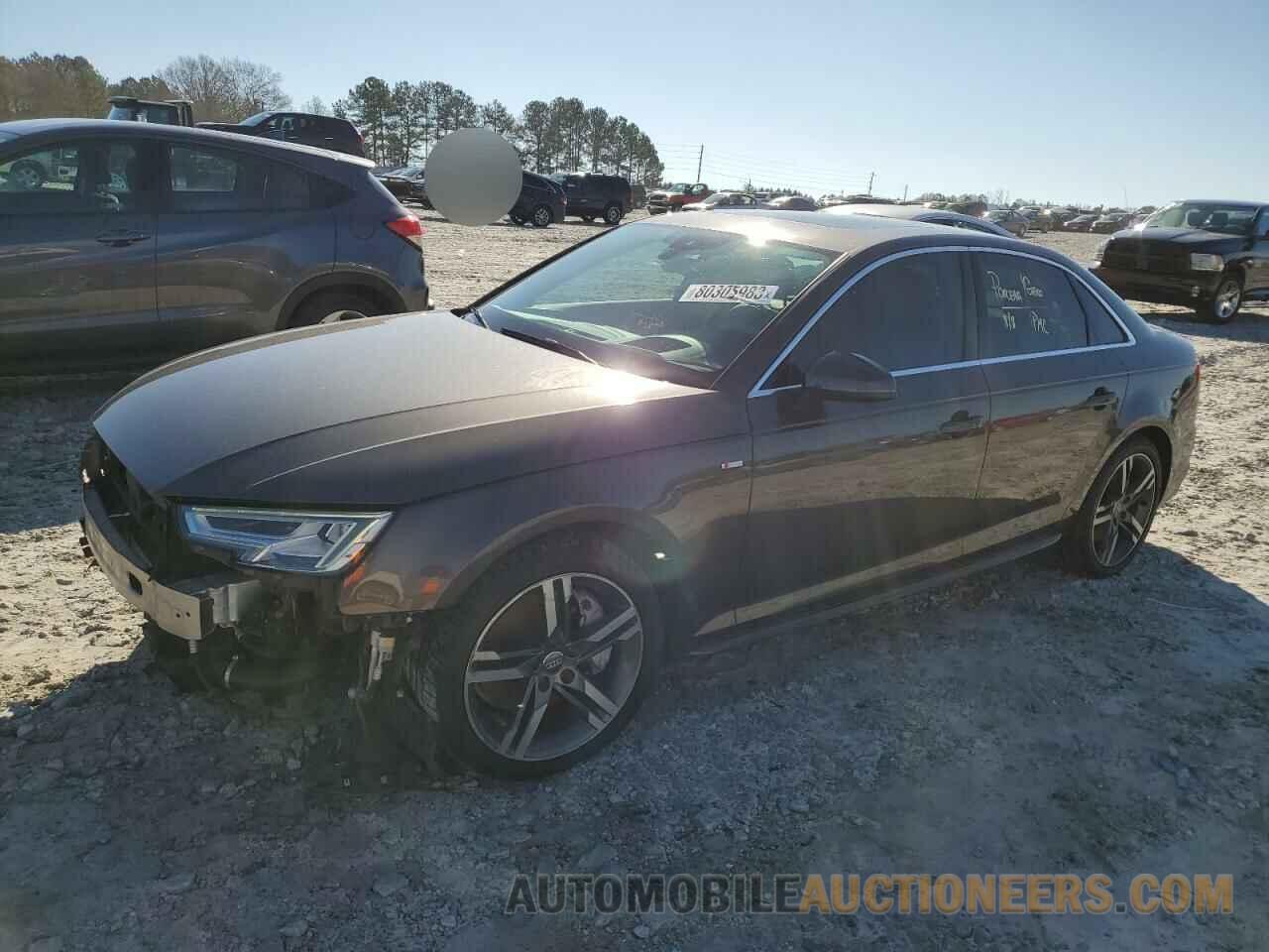 WAUFNAF43HN024557 AUDI A4 2017