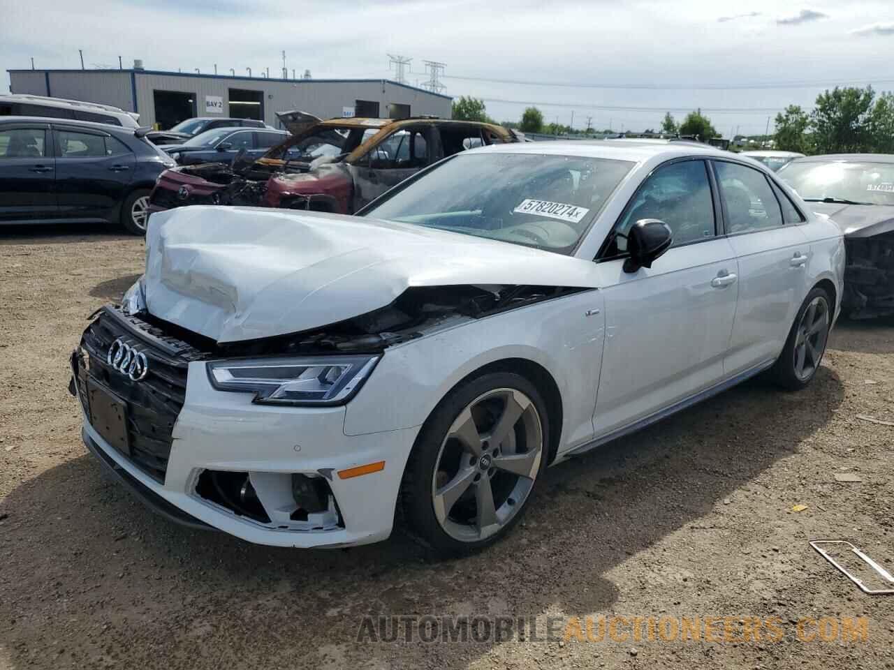 WAUFNAF43KA002217 AUDI A4 2019