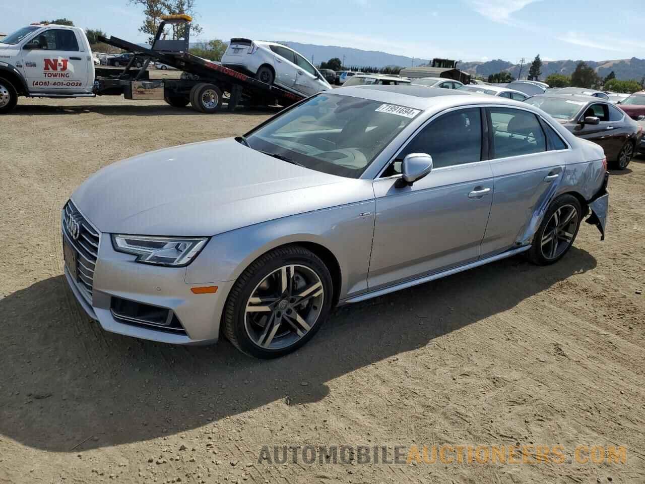 WAUFNAF45HN035401 AUDI A4 2017