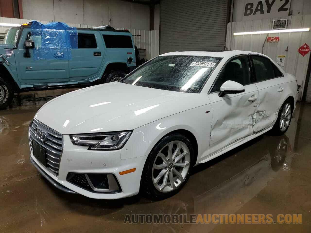 WAUFNAF45KA041732 AUDI A4 2019