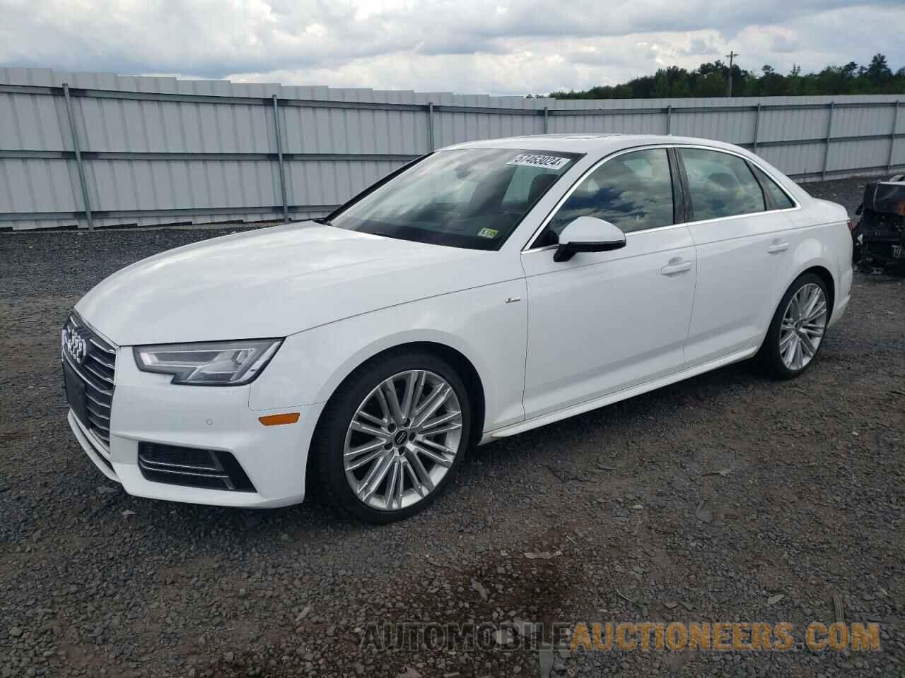 WAUFNAF46HN025489 AUDI A4 2017