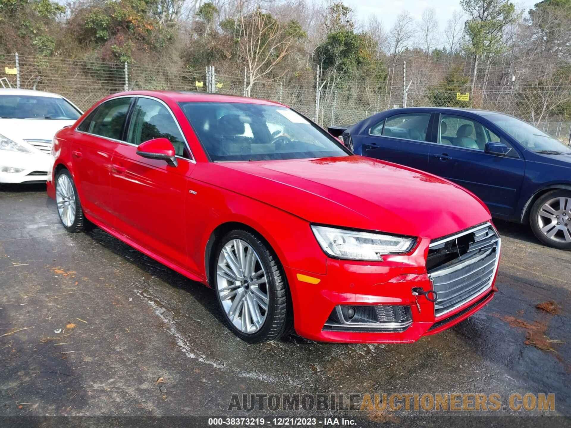 WAUFNAF46HN027937 AUDI A4 2017