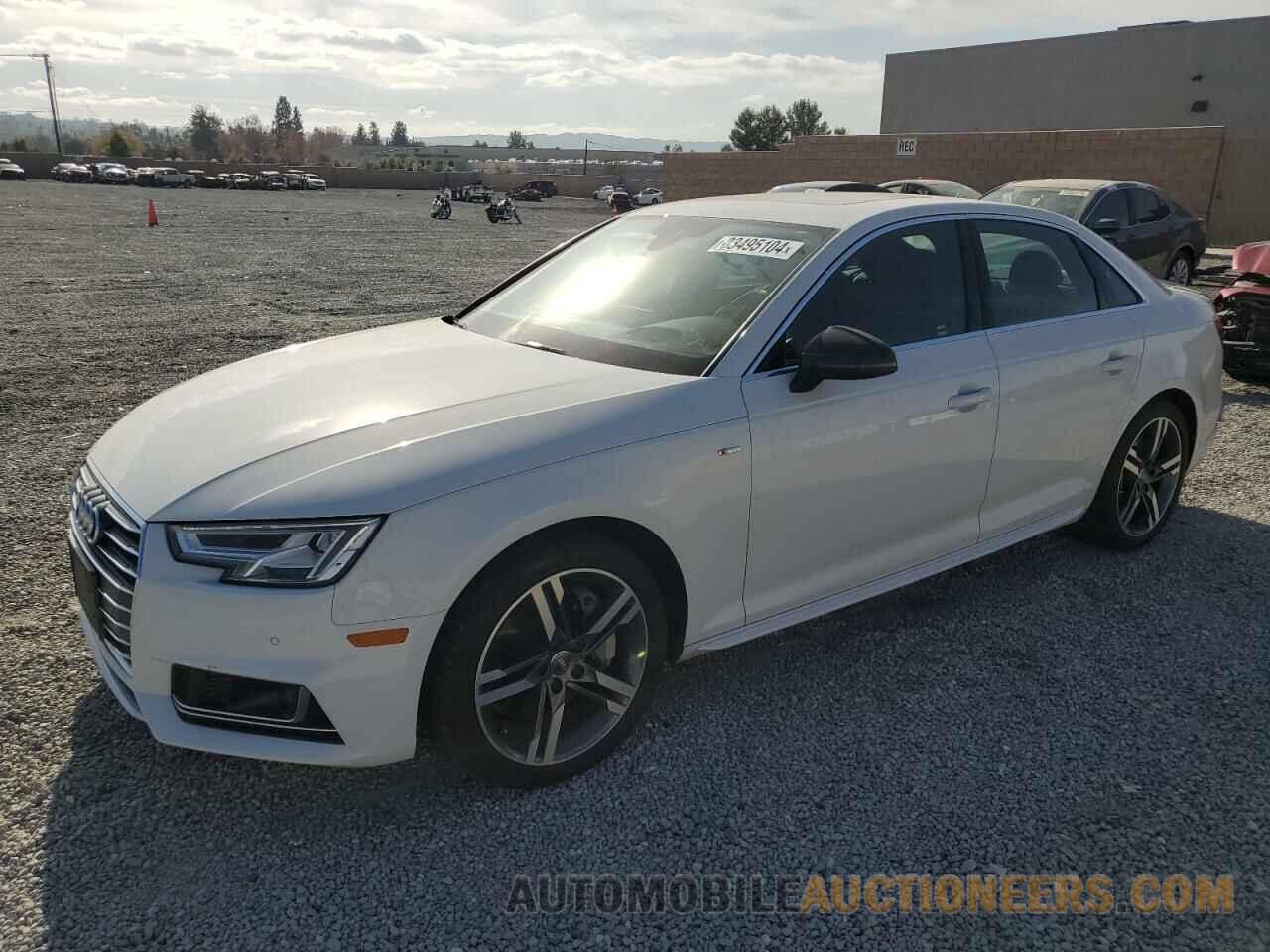 WAUFNAF49HN023588 AUDI A4 2017