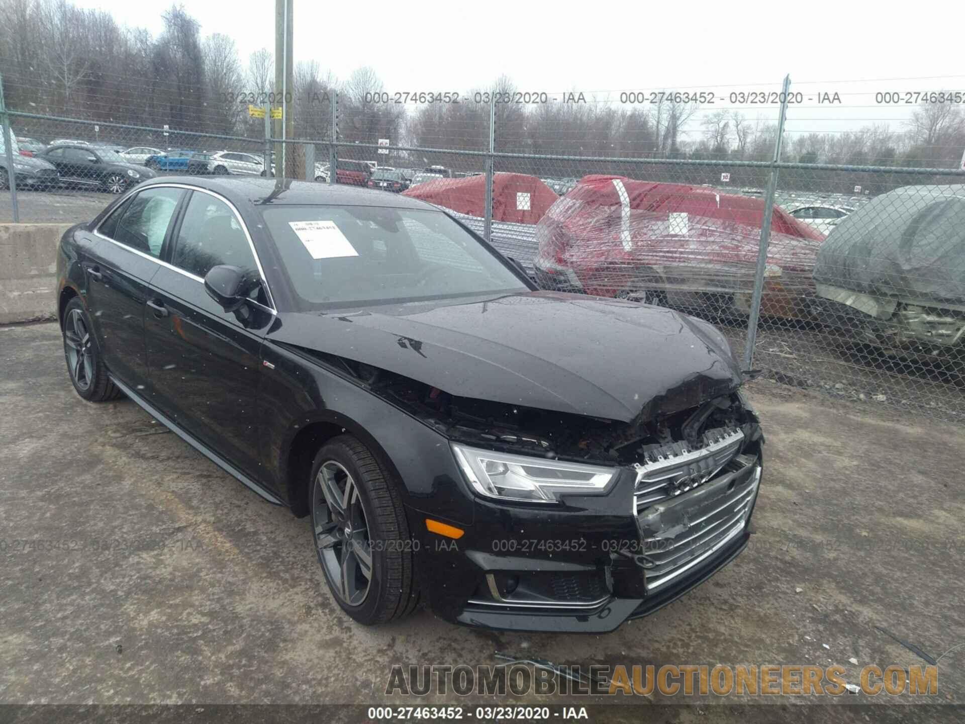 WAUFNAF49HN038155 AUDI A4 2017