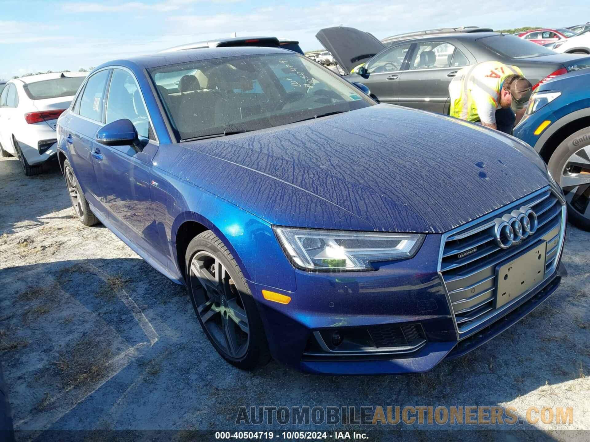 WAUFNAF49JA093492 AUDI A4 2018