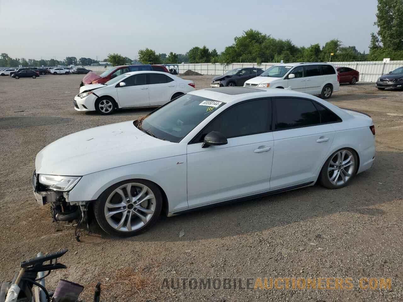 WAUFNAF4XJN002495 AUDI A4 2018