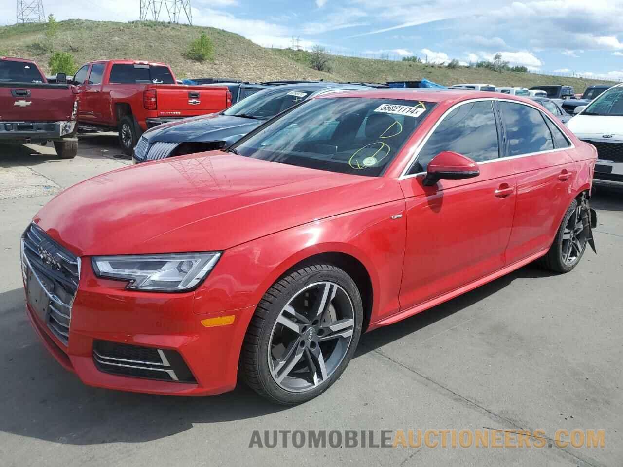 WAUFNBF41HN062066 AUDI A4 2017