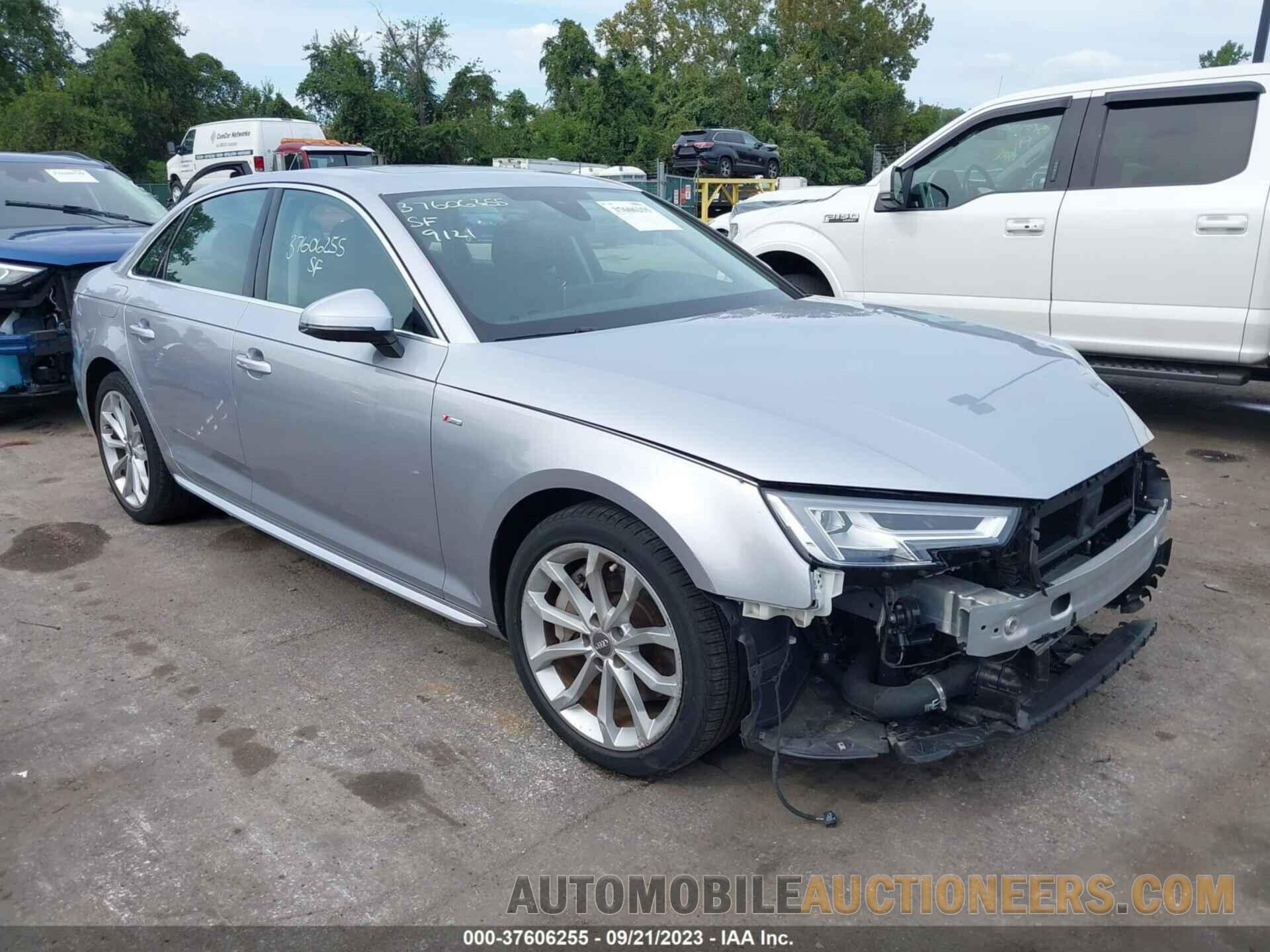 WAUFNBF4XKN004545 AUDI A4 2019