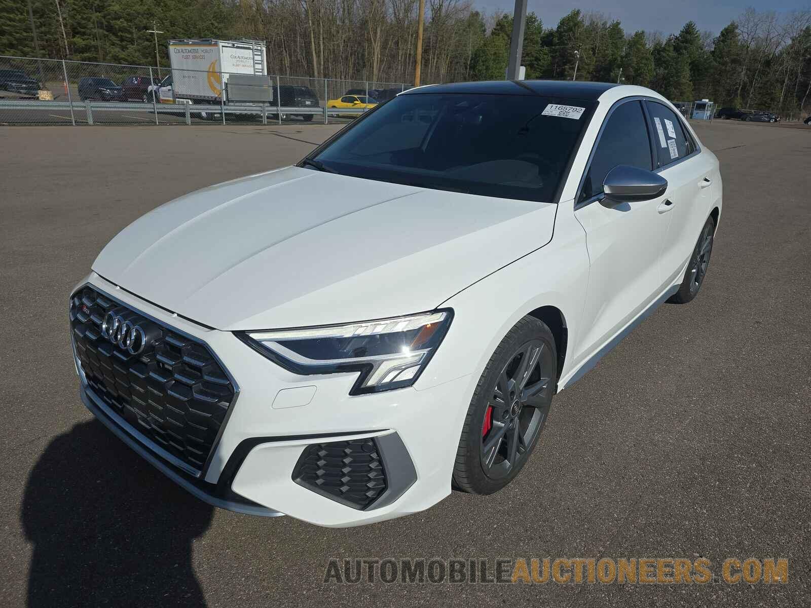 WAUG3CGY7NA029822 Audi S3 Sedan (CAN) 2022