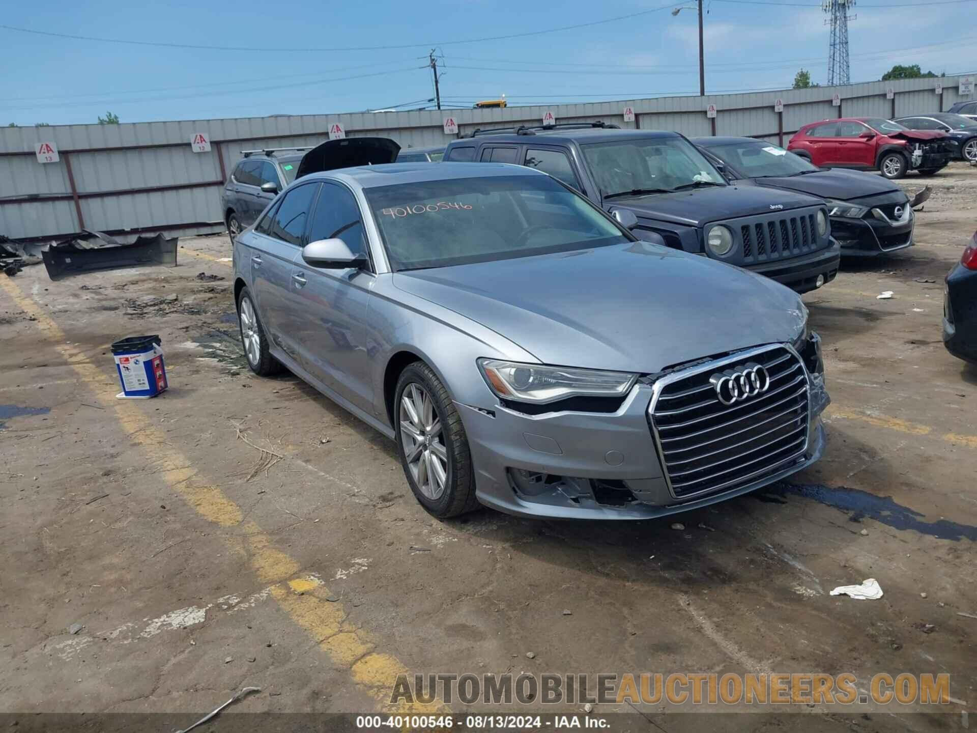 WAUGFAFC0GN148891 AUDI A6 2016