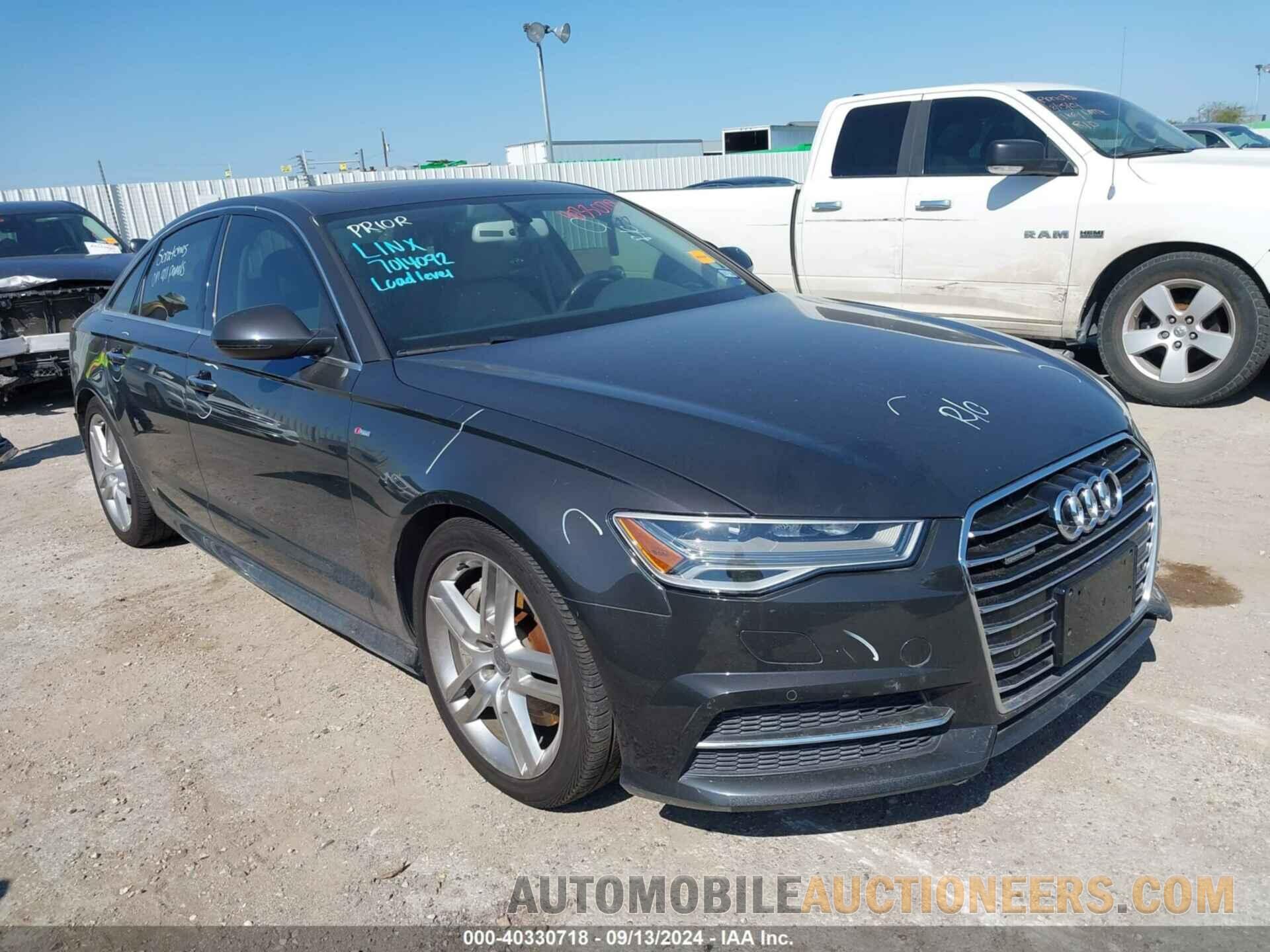 WAUGFAFC7GN124460 AUDI A6 2016