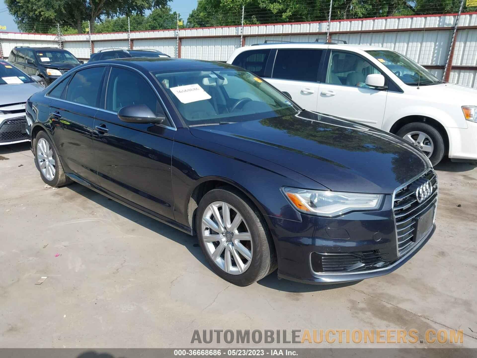 WAUGFAFCXGN104459 AUDI A6 2016