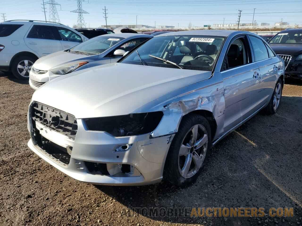 WAUGGAFC3CN039896 AUDI A6 2012