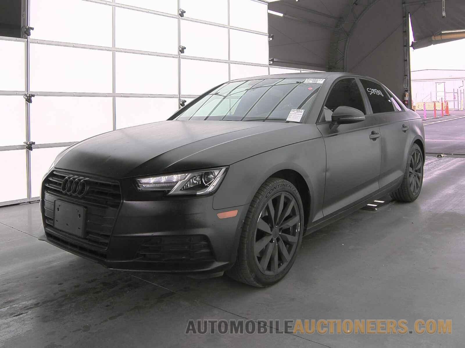 WAUGMAF40HA075321 Audi A4 Sedan 2017