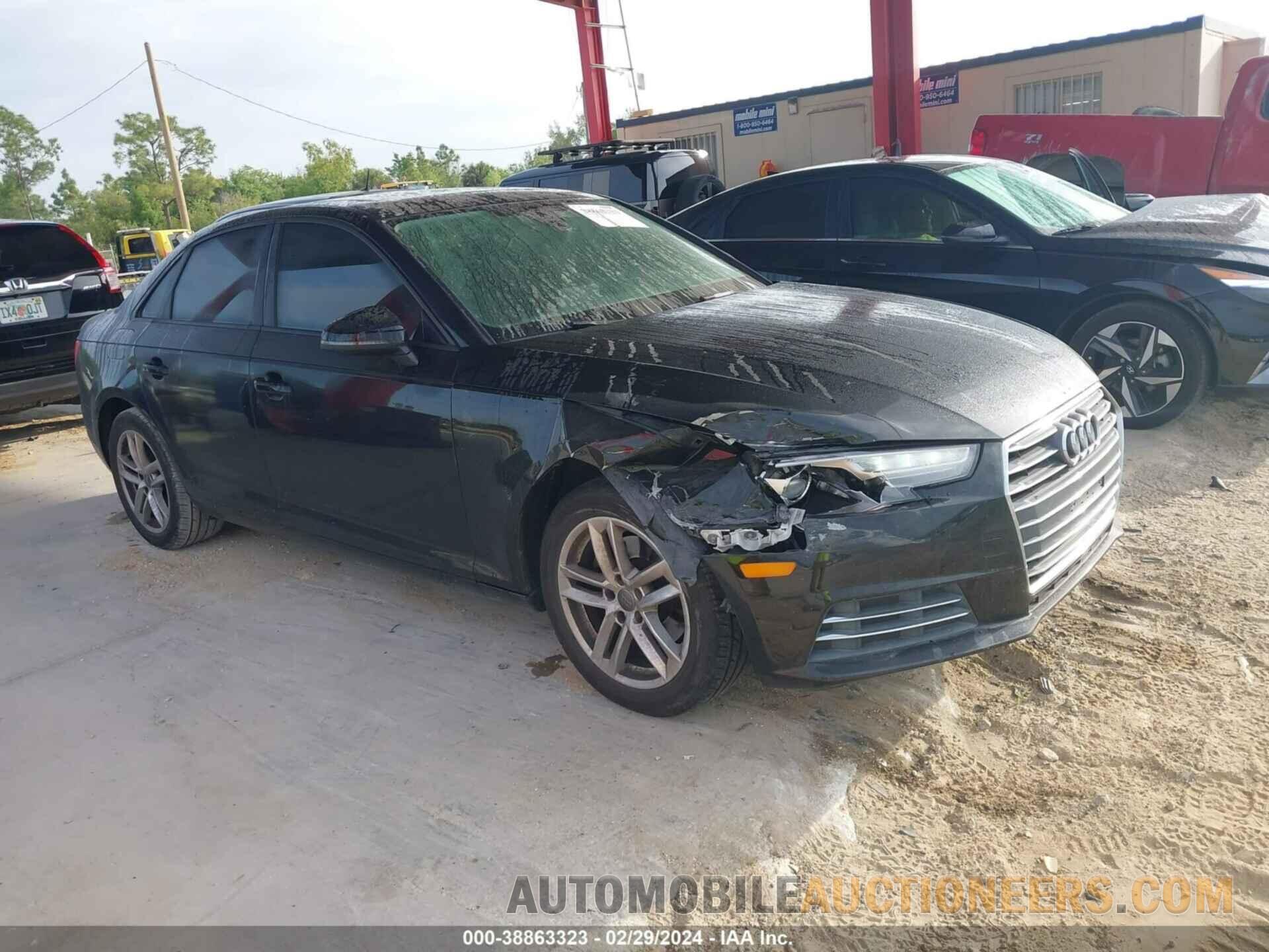 WAUGMAF40HN049276 AUDI A4 2017