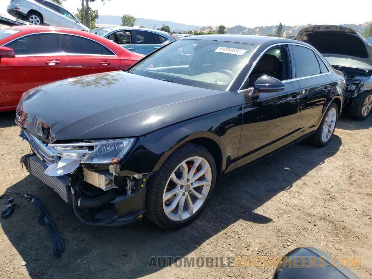 WAUGMAF40KA029396 AUDI A4 2019